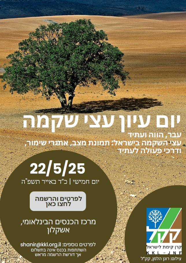 יום עיון עצי שקמה: עבר, הווה ועתיד