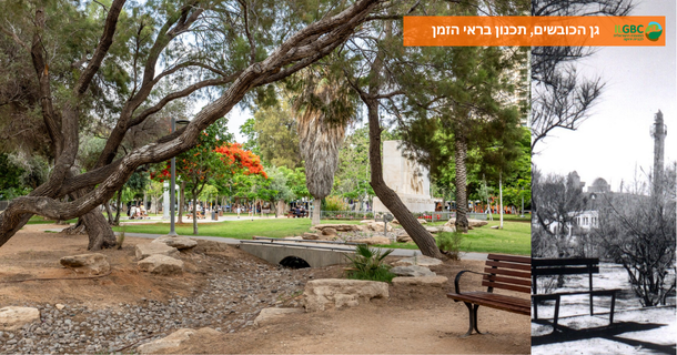 סיור מקצועי: גן הכובשים, תכנון בראי הזמן